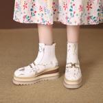 Luxury Handmade Leather Women's Shoes: Exquisite Craftsmanship(EyunshangxZM2442)