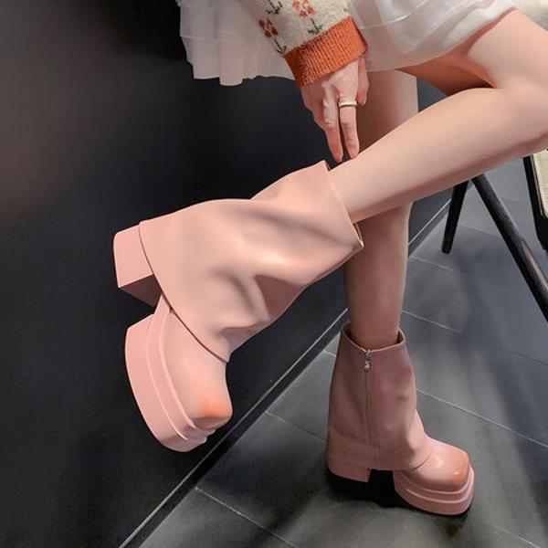 Exquisite Handcrafted Leather Women's Shoes: A Touch of Luxury and Elegance(EyunshangxZM5109-2)