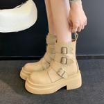 Handcrafted Genuine Leather Women's Shoes - Elegant Luxury(EyunshangxZM5112-2)