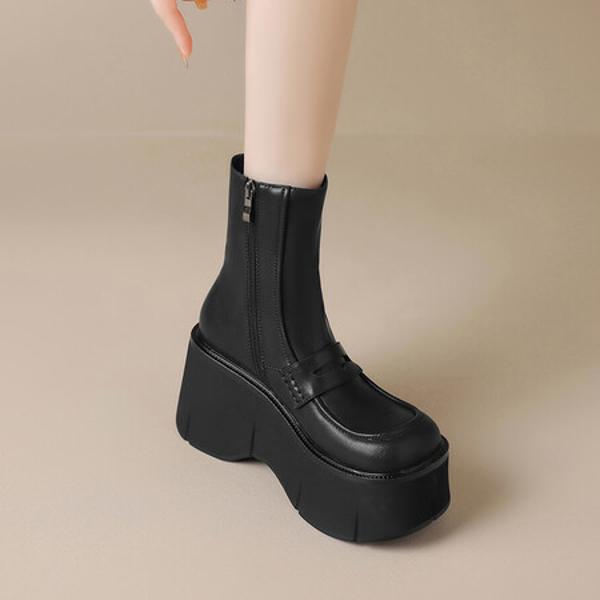 Handcrafted Luxury Leather Women’s Shoes – Elegance Redefined(EyunshangxM3118-1)