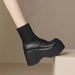 Handcrafted Luxury Leather Women’s Shoes – Elegance Redefined(EyunshangxM3118-1)