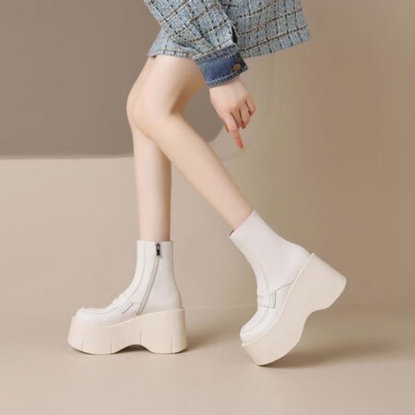 Handcrafted Luxury Leather Women’s Shoes – Elegance Redefined(EyunshangxM3118-1)