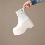 Handcrafted Luxury Genuine Leather Women's Shoes with Exquisite Craftsmanship(EyunshangxM3119-1)