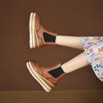 Luxury Handcrafted Genuine Leather Women's Shoes: Exquisite Artistry and Elegance(EyunshangxZ2629-1)