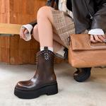 Exquisite Handcrafted Leather Women's Shoes: Elegance in Every Detail(EyunshangxM3120-2)