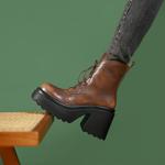 Handcrafted Leather Elegance: Luxurious Women's Shoes(EyunshangxC2964-1)