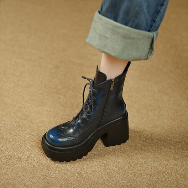 Exquisite Handcrafted Leather Women's Shoes - Luxurious Elegance(EyunshangxC2964)