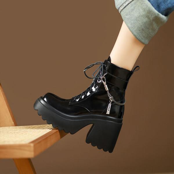 Elegantly Crafted Genuine Leather Handmade Women's Shoes for Luxury Taste(EyunshangxC2967-2)