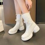 Handmade Leather Women’s Shoes: Elegant Craftsmanship for Luxurious Comfort(EyunshangxC2957)