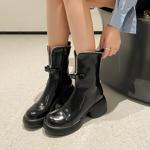 Handmade Leather Women’s Shoes: Elegant Craftsmanship for Luxurious Comfort(EyunshangxC2957)