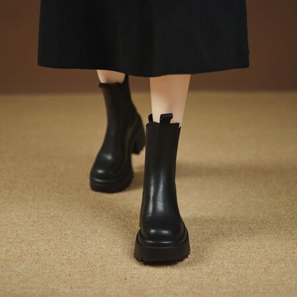 Handcrafted Leather Women's Shoes: Luxurious Elegance(EyunshangxC2970-3)