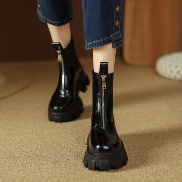 Elegant Handcrafted Leather Women's Shoes - Luxury & Quality Craftsmanship(Eyunshangx1月-57)