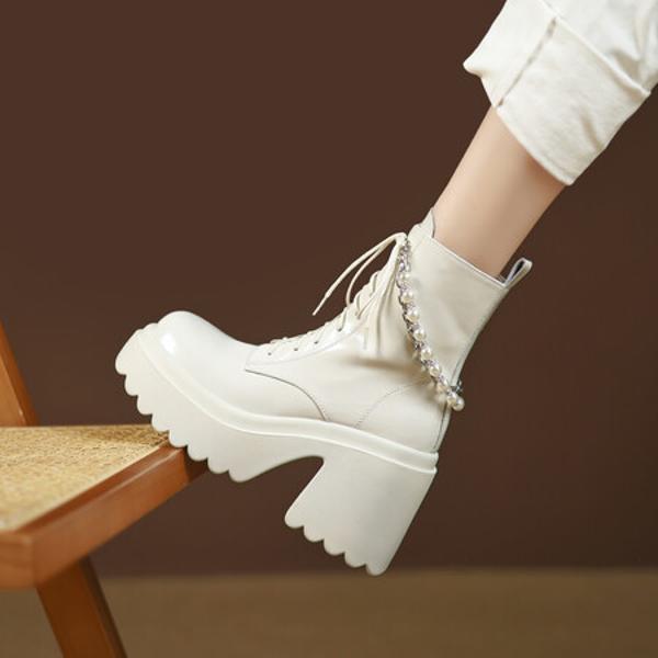 Exquisite Handmade Leather Women's Shoes: A Touch of Elegance and Luxury(EyunshangxC2966)