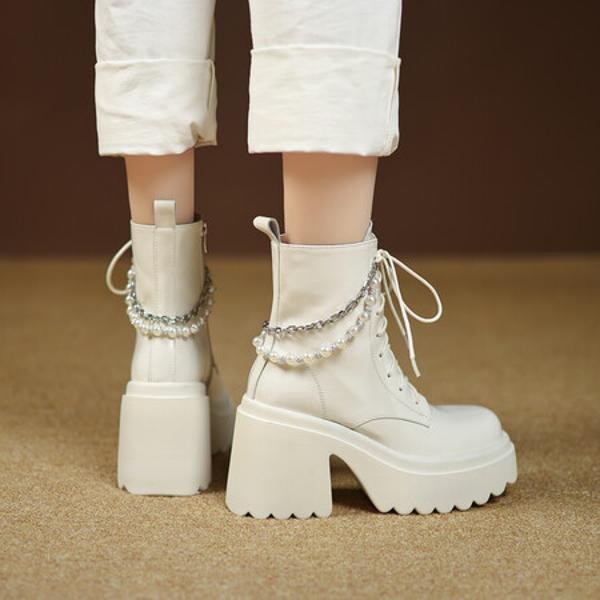 Exquisite Handmade Leather Women's Shoes: A Touch of Elegance and Luxury(EyunshangxC2966)