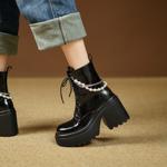 Exquisite Handmade Leather Women's Shoes: A Touch of Elegance and Luxury(EyunshangxC2966)