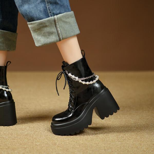 Exquisite Handmade Leather Women's Shoes: A Touch of Elegance and Luxury(EyunshangxC2966)