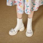 Crafted Elegance: Luxurious Handmade Leather Women's Shoes with Exceptional Quality(EyunshangxC2978-2)