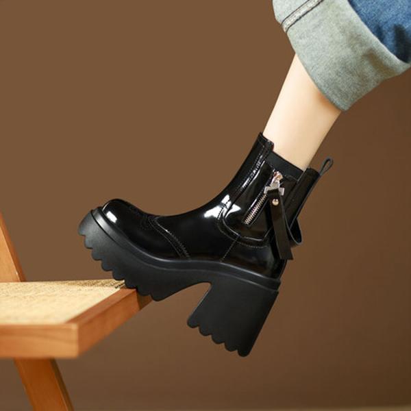 Elegantly Crafted Luxury Genuine Leather Handmade Women's Shoes(EyunshangxC2968-2)