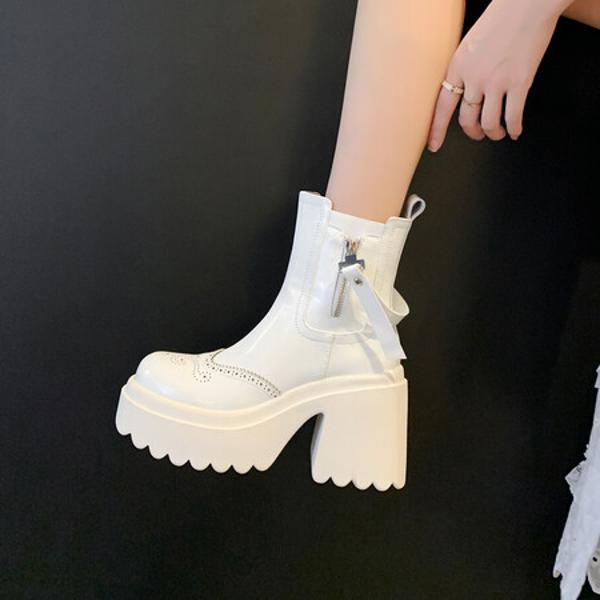 Elegantly Crafted Luxury Genuine Leather Handmade Women's Shoes(EyunshangxC2968-2)