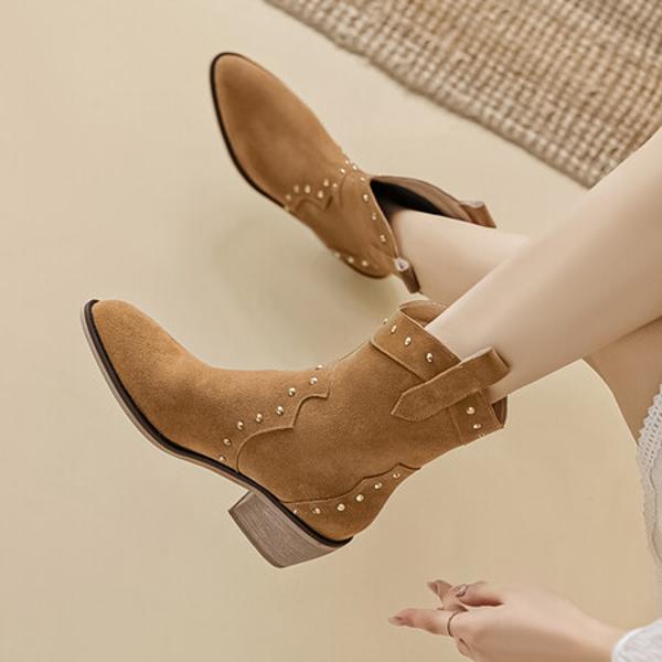 Handcrafted Luxury Leather Women’s Shoes: Elegance in Every Stitch(EyunshangxC2336)