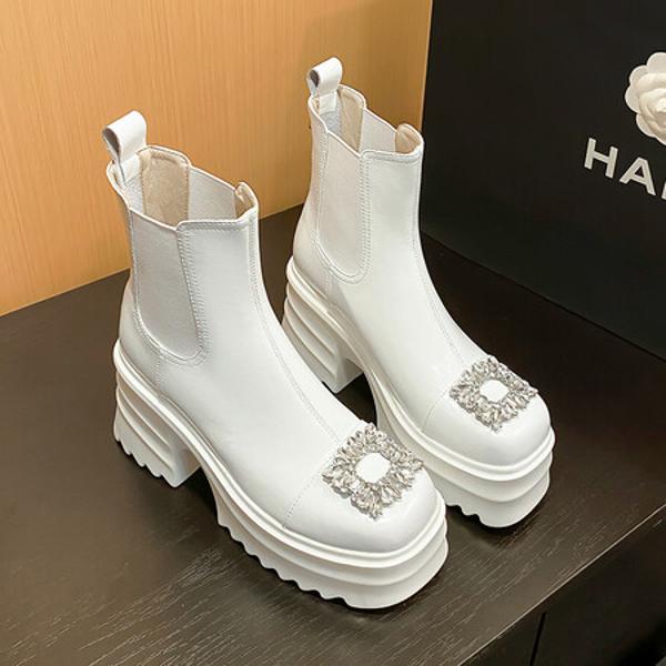 Exquisite Handmade Leather Women's Shoes: Elegance, Craftsmanship & Luxury(EyunshangxM773)