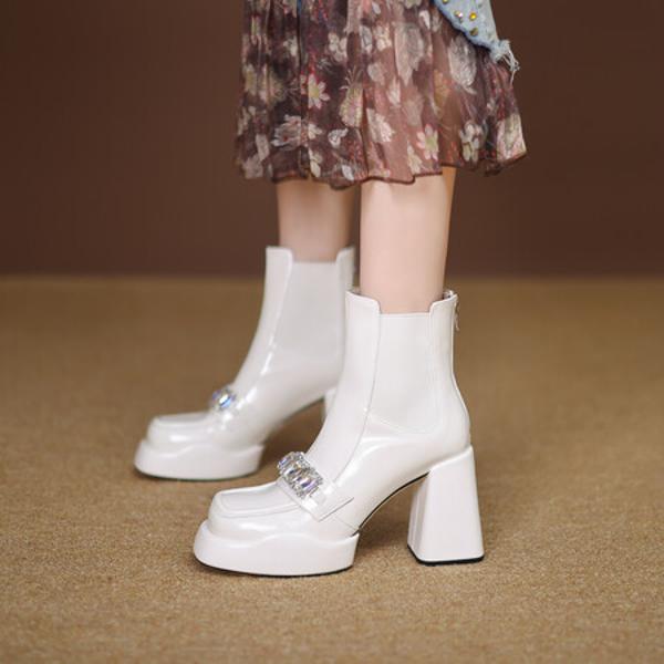 Elegant Handcrafted Leather Women’s Shoes: Luxurious Quality and Artisanal Craftsmanship(Eyunshangx2月-87)