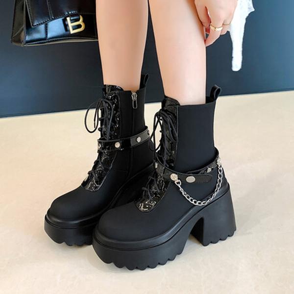 Luxury Handmade Leather Women's Shoes for Elegant Style(EyunshangxC2988-1)