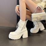 Handcrafted Leather Women's Shoes: Luxurious Elegance & Quality(EyunshangxZM2444-1)