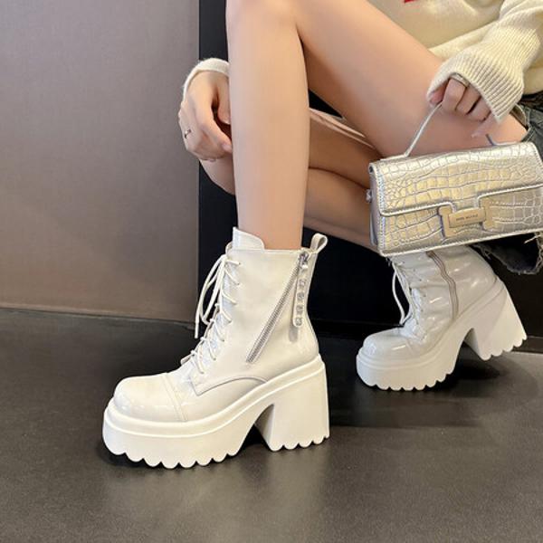 Handcrafted Leather Women's Shoes: Luxurious Elegance & Quality(EyunshangxZM2444-1)