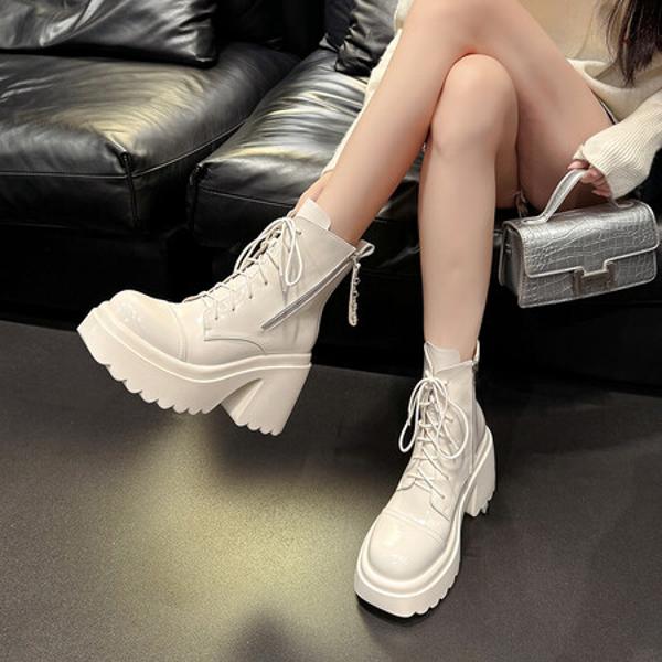 Handcrafted Leather Women's Shoes: Luxurious Elegance & Quality(EyunshangxZM2444-1)