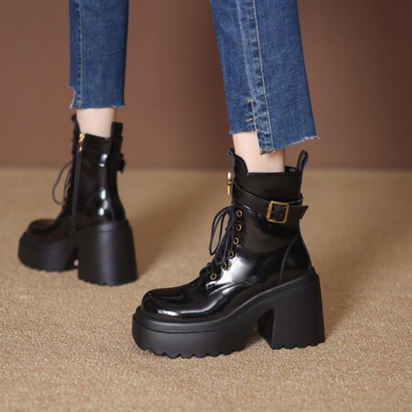 Exquisite Handcrafted Leather Women's Shoes: Elegance in Every Stitch(EyunshangxZM2453)