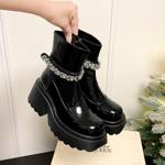 Exquisite Handmade Leather Women's Shoes: Luxurious Elegance(EyunshangxZM2448)