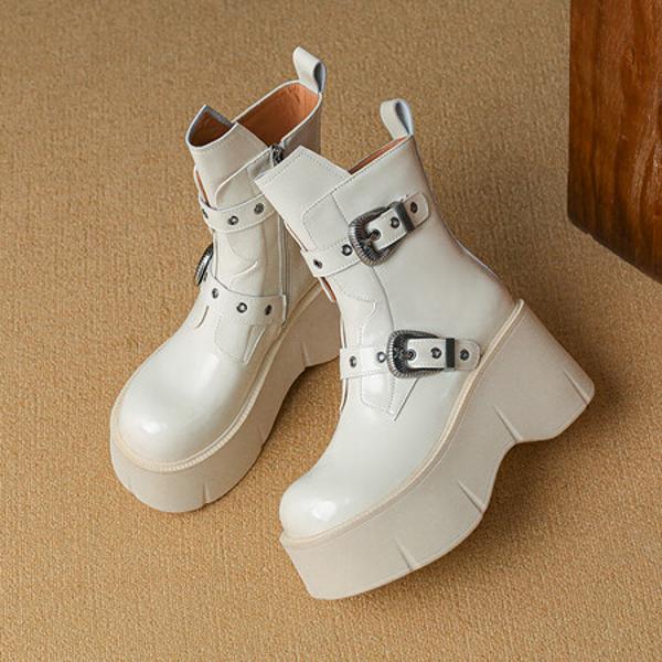 Handcrafted Genuine Leather Women's Shoes: Luxury, Elegance, Quality Craftsmanship(Eyunshangx68131)