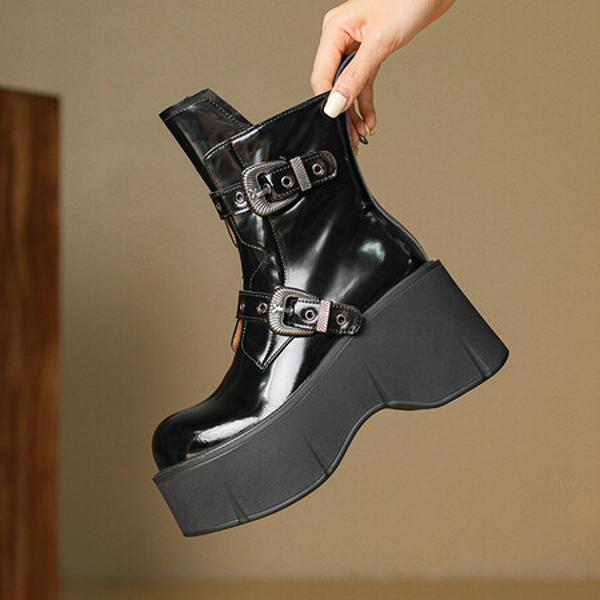 Handcrafted Genuine Leather Women's Shoes: Luxury, Elegance, Quality Craftsmanship(Eyunshangx68131)