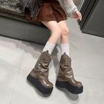 Luxurious Handmade Leather Women's Shoes: Elegance in Craftsmanship(Eyunshangx72512)