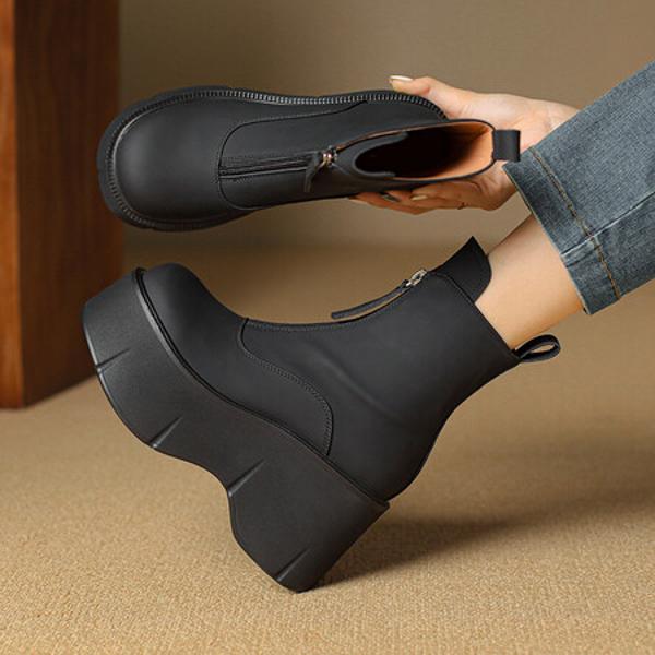 Handcrafted Luxury Leather Women's Shoes: Crafted with Elegance(Eyunshangx33634)