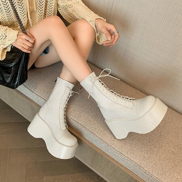 Elegant Handcrafted Genuine Leather Women's Shoes with Luxurious Craftsmanship(Eyunshangx3368)