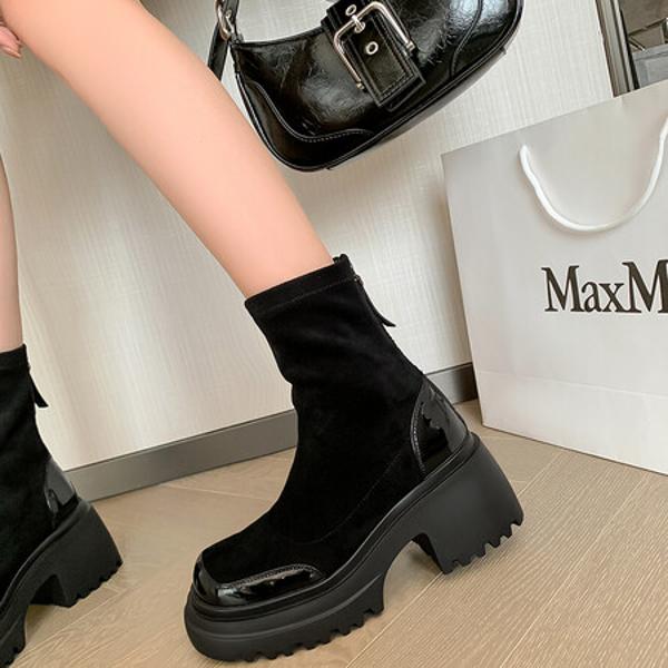 Handcrafted Luxurious Genuine Leather Women's Shoes: Craftsmanship & Elegance(EyunshangxXHL7709)