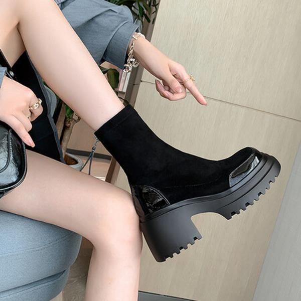 Handcrafted Luxurious Genuine Leather Women's Shoes: Craftsmanship & Elegance(EyunshangxXHL7709)