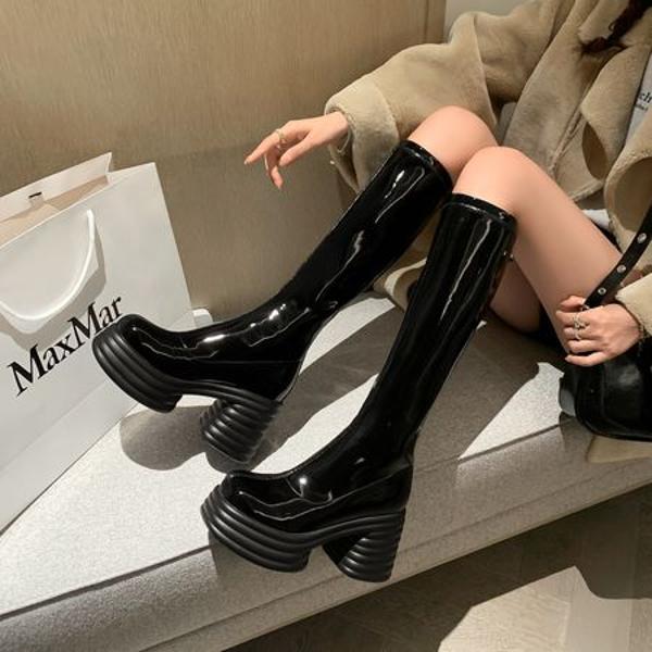 Handcrafted Leather Elegance: Luxurious Women's Shoes(EyunshangxXHL8782)