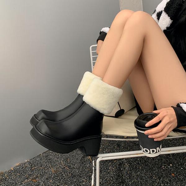 Handcrafted Genuine Leather Women’s Shoes: Elegance in Every Stitch(EyunshangxXHL3382)