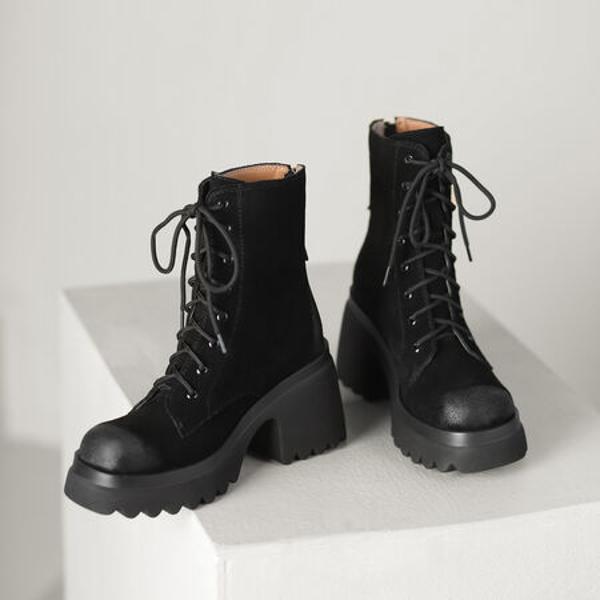 Luxury Handmade Leather Women's Shoes: Craftsmanship & Elegance(EyunshangxX3632)