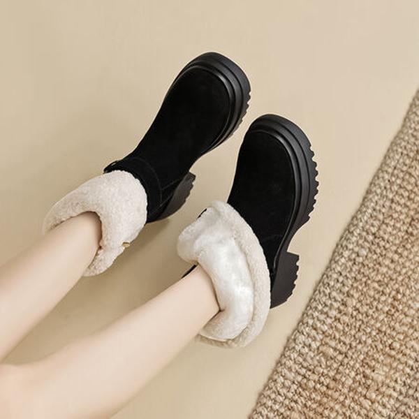 Handcrafted Luxury Leather Shoes for Elegant Women(EyunshangxB-2331-1)