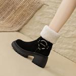 Handcrafted Luxury Leather Shoes for Elegant Women(EyunshangxB-2331-1)