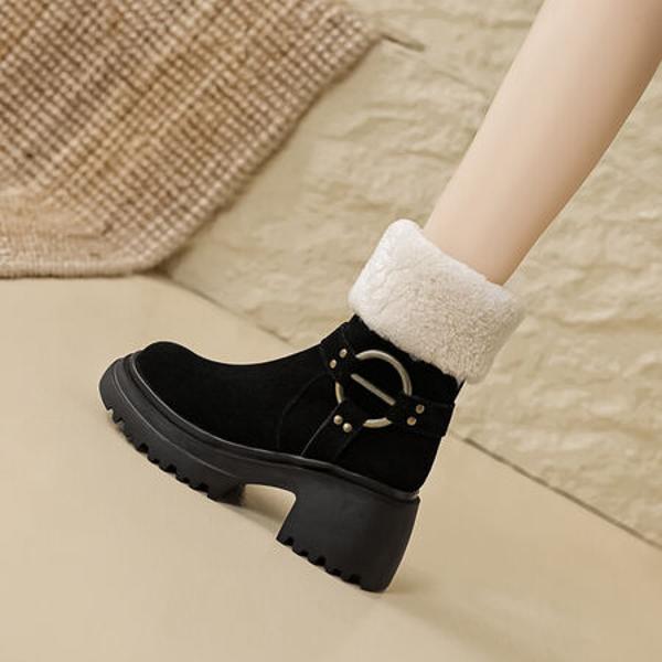 Handcrafted Luxury Leather Shoes for Elegant Women(EyunshangxB-2331-1)