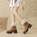 Handcrafted Luxury Leather Shoes for Elegant Women(EyunshangxB-2331-1)