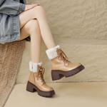 Handcrafted Luxury Leather Shoes for Elegant Women(EyunshangxB2332-1)