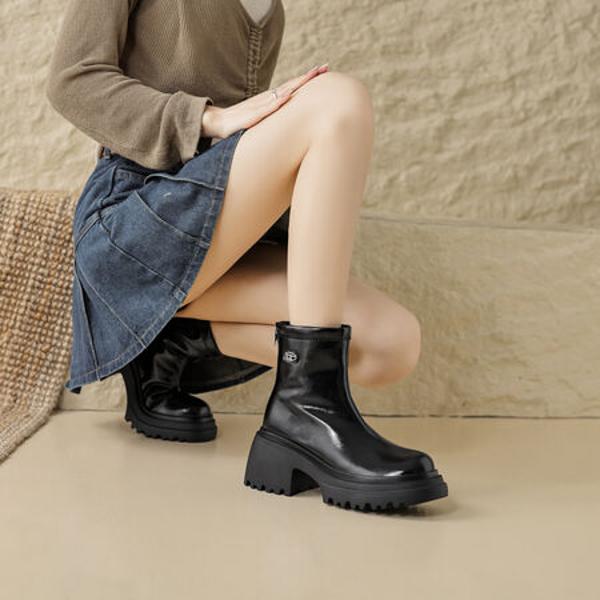 Handmade Leather Women's Shoes: Luxurious Elegance & Craftsmanship(EyunshangxC2329)