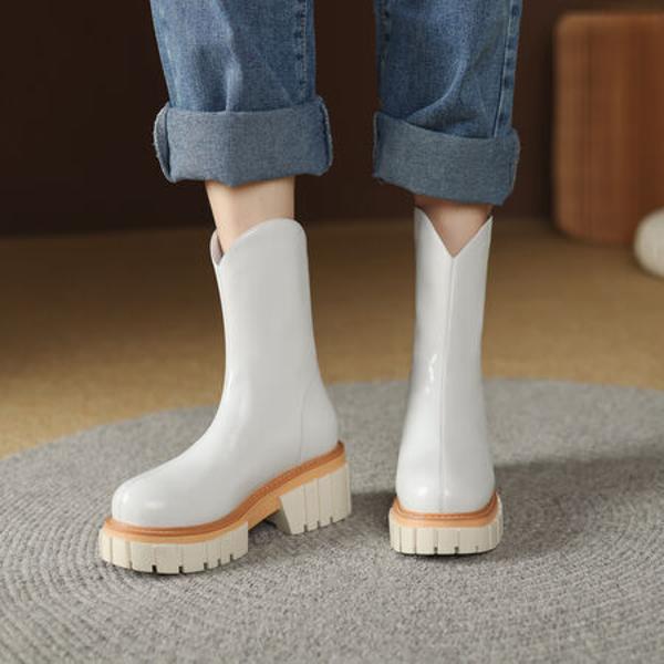 Crafted Elegance: Handcrafted Genuine Leather Women’s Luxury Shoes(EyunshangxY6118-1)