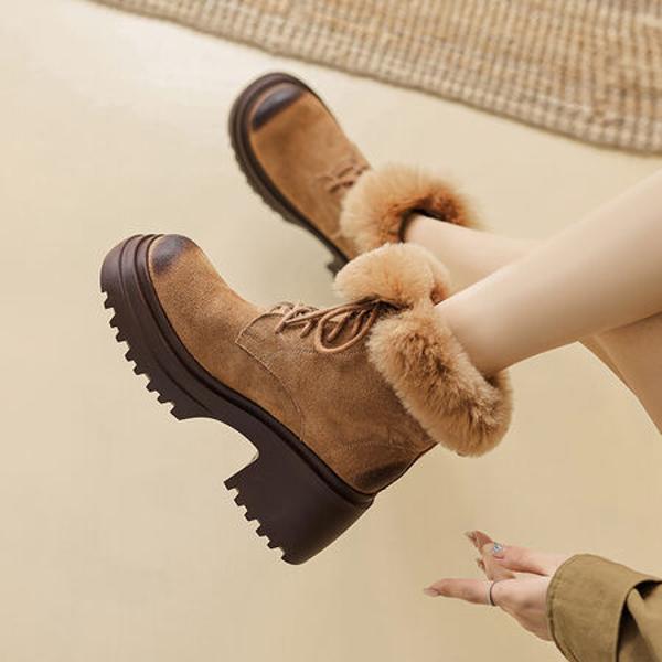 Handcrafted Leather Women's Shoes: Elegance Meets Luxe Craftsmanship(EyunshangxB2327-2)